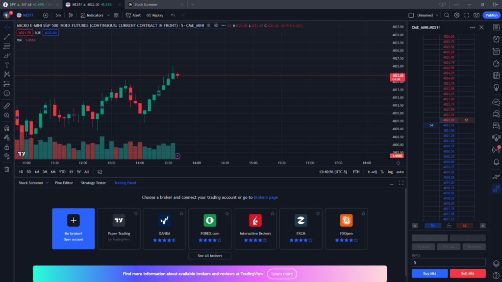 Connect Your Broker to Tradingview
